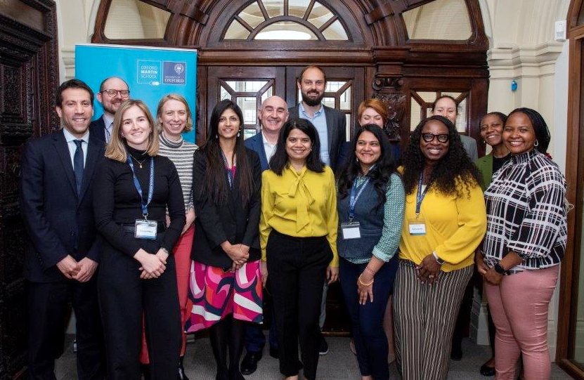 Team representing the partnership between the World bank Group, University of Oxford and the Insurance Development Forum.