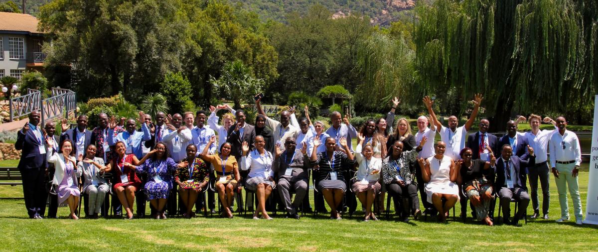 Group Photo of Delegates Participating in DRF For Agriculture and Climate Resilient Livelihoods Workshop for Sub-Saharan African Countries