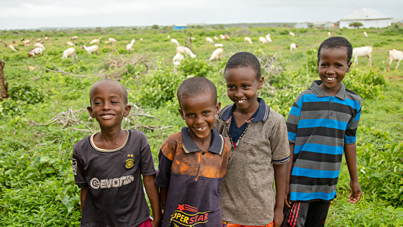 Photo of Somali children