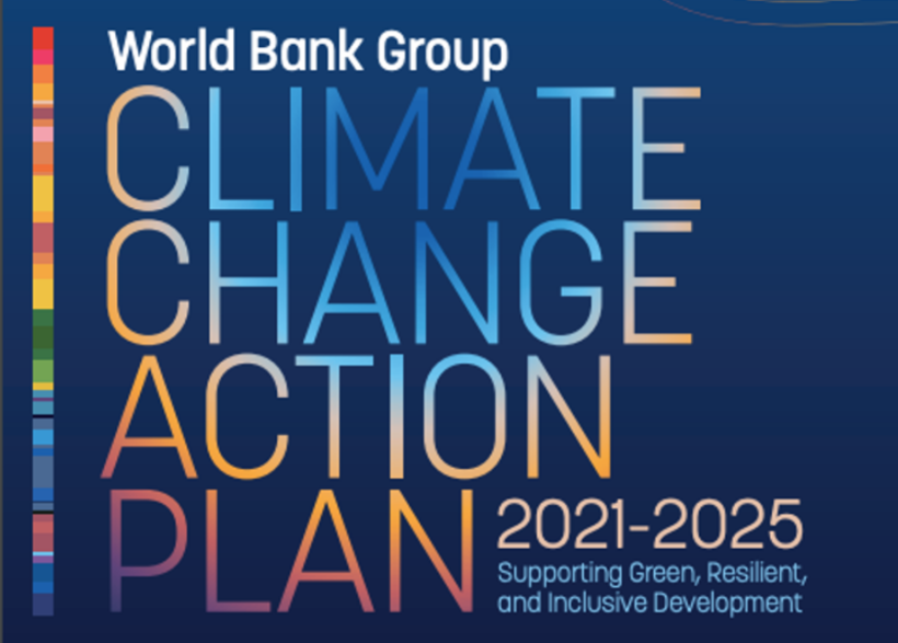 World Bank Group Climate Change Action Plan 20212025 Supporting Green