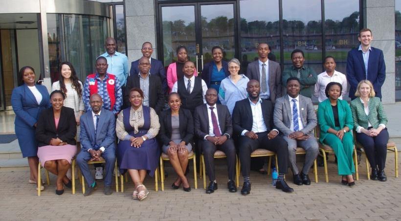 Group Photo during the Climate and Disaster Risk Finance workshop in Malawi