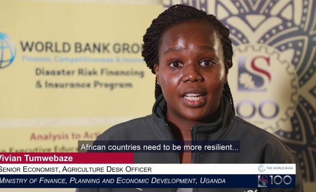 Vivian Tumwebaze: Disaster Risk Financing is Critical for Africa