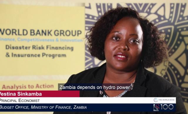 Vestina Sinkamba: Disaster Risk Finance in Zambia