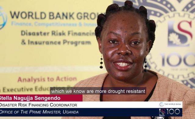 Stella Nagujja Sengendo: Impacts of Disaster Risk Financing Program in Uganda