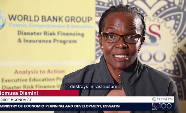 Nomusa Dlamini: Financial Protection against Natural Disasters