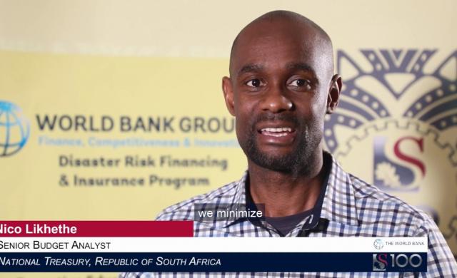 Nico Likhethe: Developing Financial Disaster Preparedness and Facilitating Response Actions