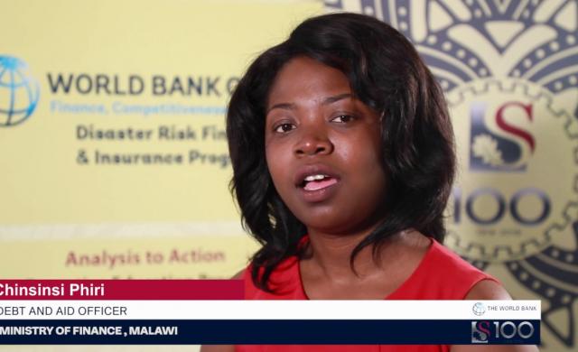 Chinsinsi Phiri: Learning from Other Countries’ Experience in Disaster Risk Financing